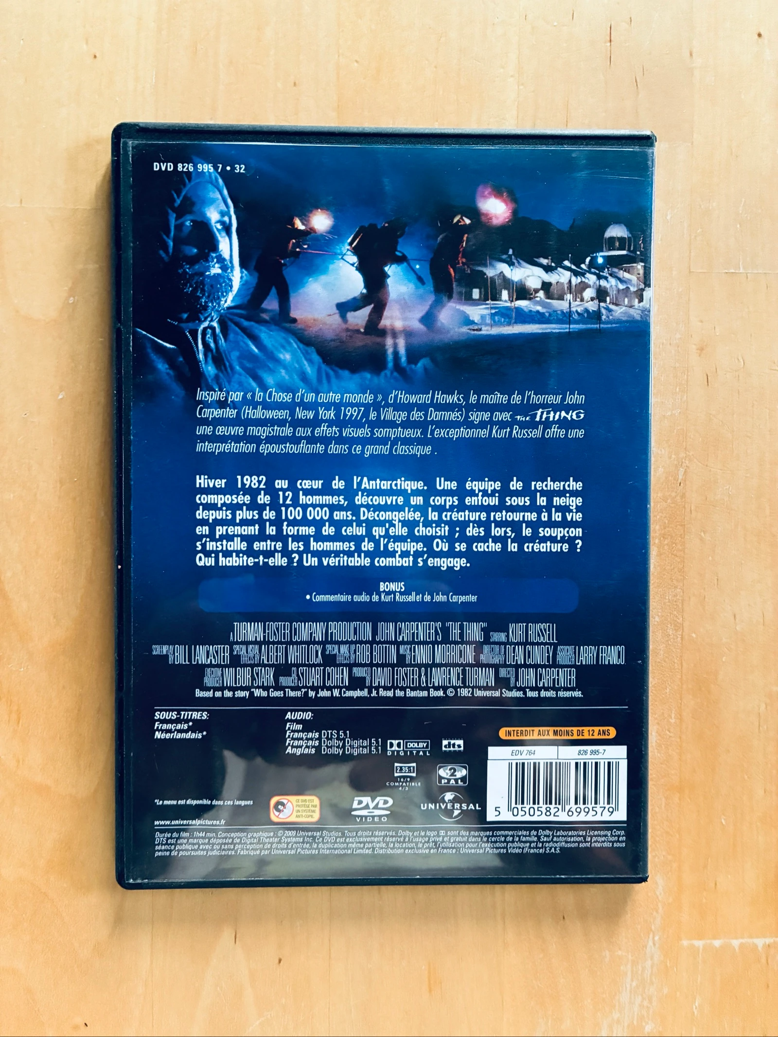 DVD The Thing van John Carpenter heruitgave. – photo 3
